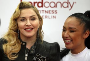 Madonna attends the Hard Candy Fitness Grand Opening in Berlin - 17 October 2013 - Pictures Update 2 (4)