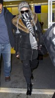 Madonna spotted at JFK Airport, New York - 21 January 2014 (1)