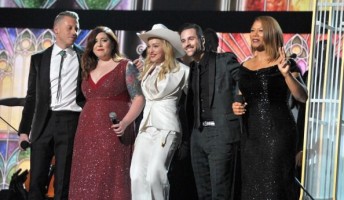 Madonna performs at the 56th annual Grammy Awards with Macklemore (26)