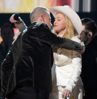 Madonna performs at the 56th annual Grammy Awards with Macklemore (72)