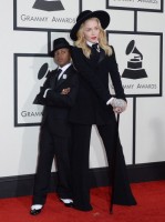 Madonna at the 56th annual Grammy Awards - 26 January 2014 - Red Carpet (9)