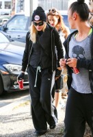Madonna spotted in Los Angeles wearing No Excuses beanie - 25 January 2014 (4)