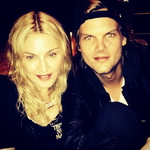 Madonna in the studio with Avicii 01