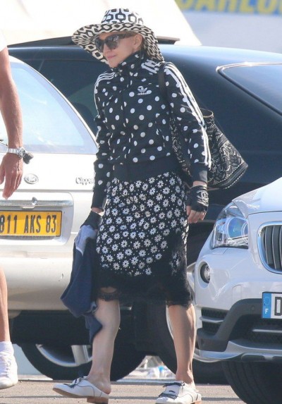 Madonna out and about in Cannes - 7 August 2014 (1)