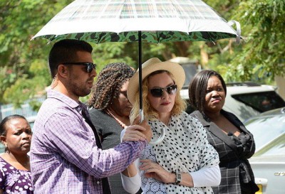 Madonna visits Queen Elizabeth Central Hospital in Blantyre, Malawi (3)