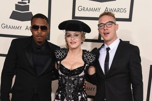 Madonna attends the 2015 Grammy Awards - 8 February 2015 Update 01 (122)