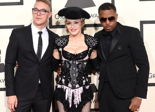 Madonna attends the 2015 Grammy Awards - 8 February 2015 Update 01 (129)