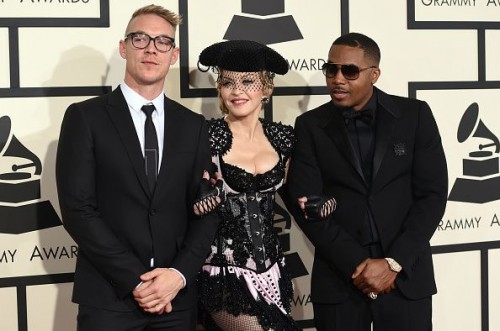 Madonna attends the 2015 Grammy Awards - 8 February 2015 Update 01 (130)