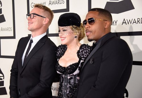 Madonna attends the 2015 Grammy Awards - 8 February 2015 Update 01 (132)