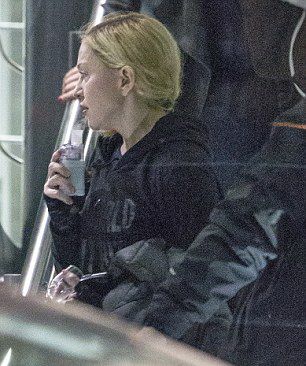 Madonna leaves rehearsals at the O2, London - 22 February 2015 - Pictures (3)