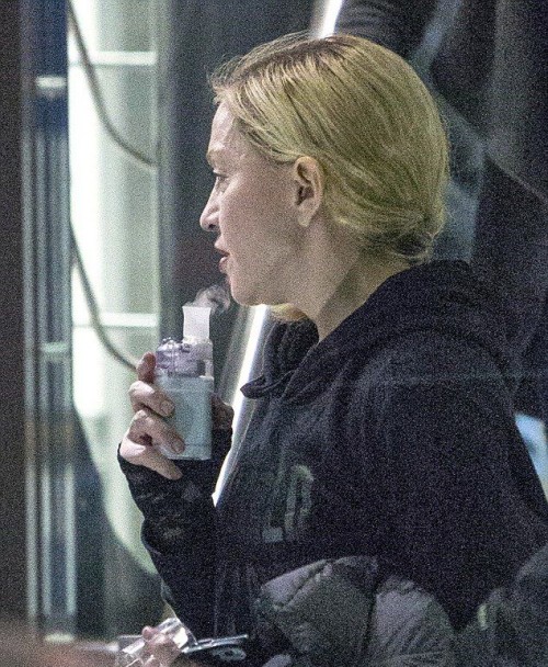 Madonna leaves rehearsals at the O2, London - 22 February 2015 - Pictures (8)