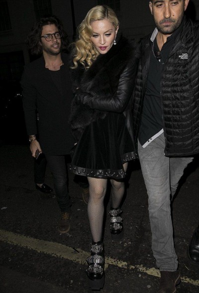 Madonna at Annabel's in London - 26 February 2015 (5)
