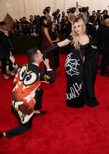 Madonna attends the Met Gala at the Metropolitan Museum of Art in New York - 4 May 2015 (5)