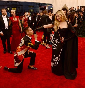 Madonna attends the Met Gala at the Metropolitan Museum of Art in New York - 4 May 2015 (26)