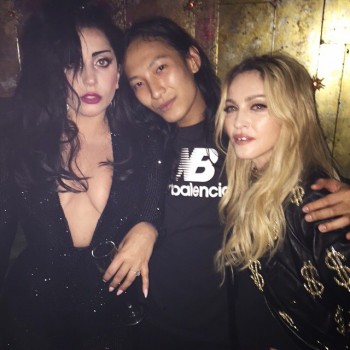 Madonna at Lady Gaga Met Gala After Party with Alexander Wang 02