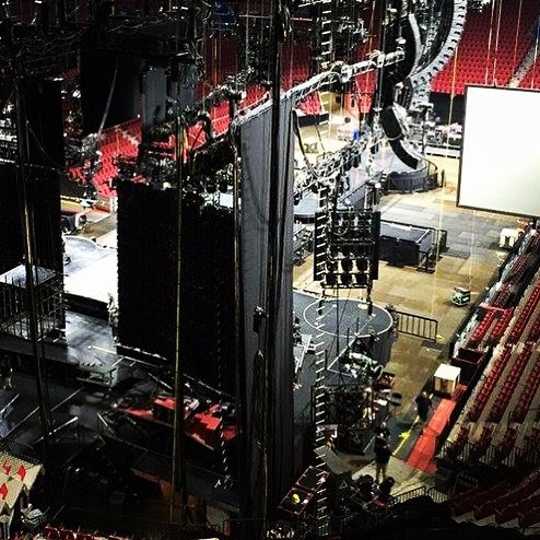 Rebel Heart Tour stage