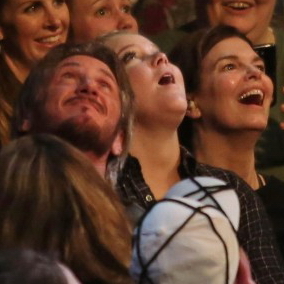 Amy Schumer and Sean Penn attend Vancouver Rebel Heart Concert 04