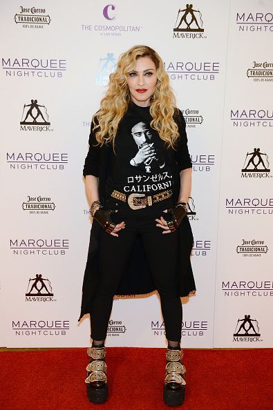 Madonna at the Marquee Nightclub in Las Vegas - 25 October 2015 (3)