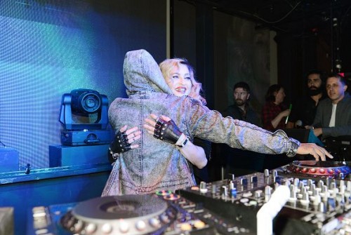 Madonna at the Marquee Nightclub in Las Vegas - 25 October 2015 (10)