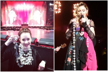 Mary aka Brightest light gave Madonna a giant rosary