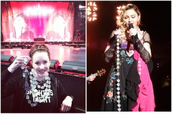 Mary aka Brightest light gave Madonna a giant rosary