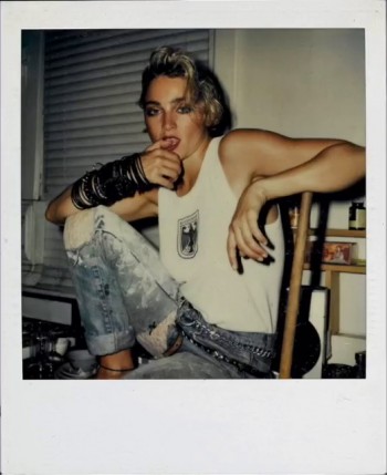 Madonna Polaroid by Richard Corman - Vanity Fair Italia (2)