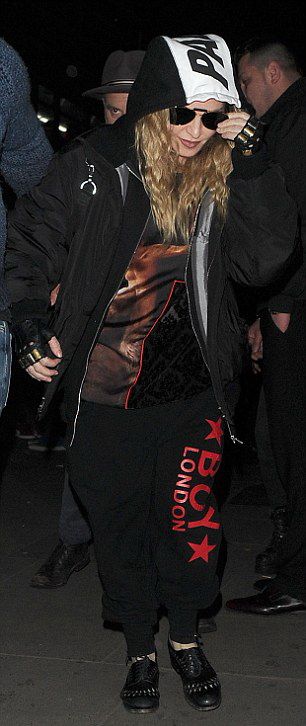 Madonna and Rocco out and about in London - 16 April 2016 (6)