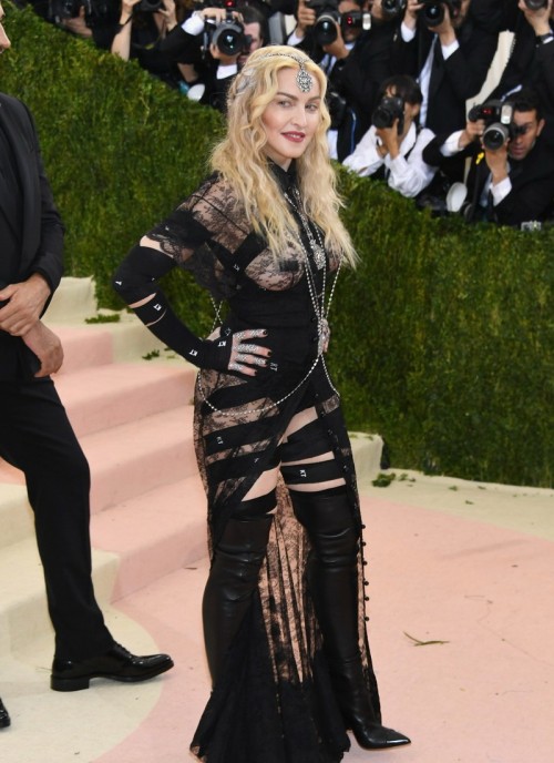 Madonna attends the Met Gala at the Metropolitan Museum of Art in New York - 2 May 2016 (1)