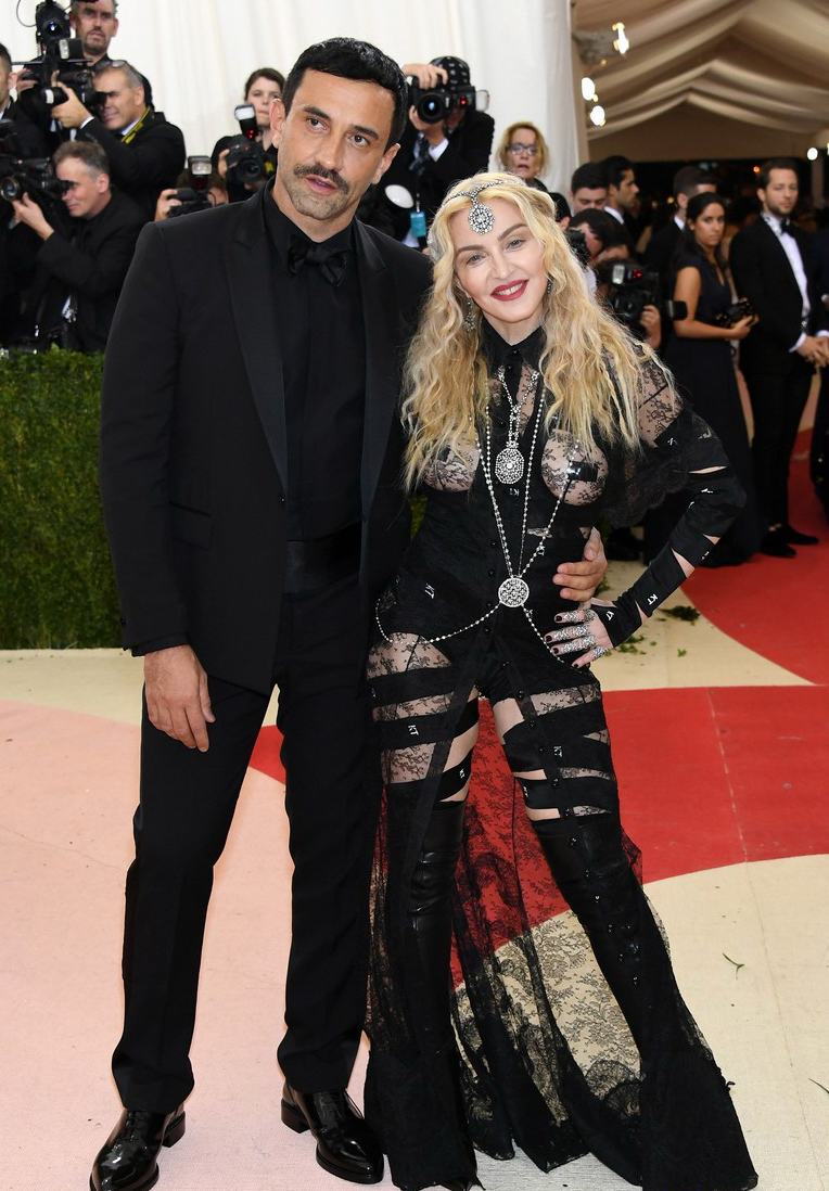 Madonna attends the Met Gala at the Metropolitan Museum of Art in