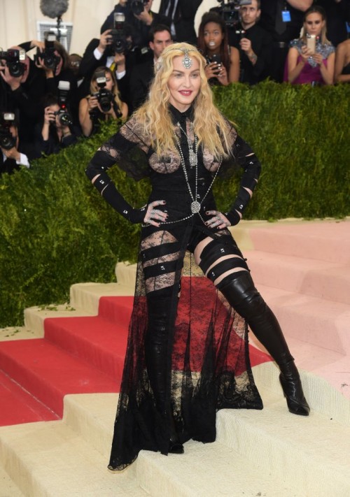 Madonna attends the Met Gala at the Metropolitan Museum of Art in New York - 2 May 2016 (9)