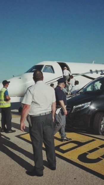 Madonna spotted at Brindisi airport, Italy - July 2016 (5)