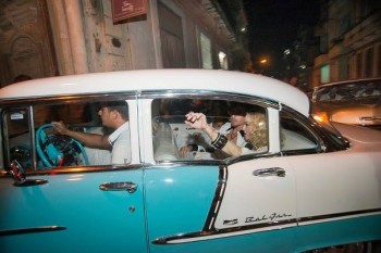 Madonna at La Guarida in Havana, Cuba - August 2016 - Pictures & Video (2)