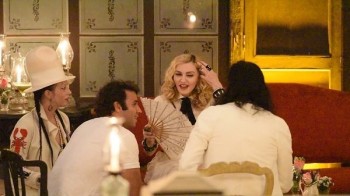 Madonna at La Guarida in Havana, Cuba - August 2016 - Pictures & Video (21)