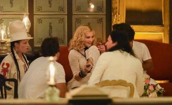 Madonna at La Guarida in Havana, Cuba - August 2016 - Pictures & Video (23)