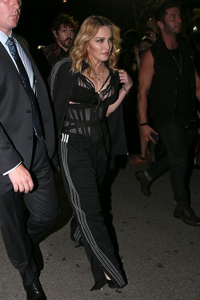 Madonna at the Alexander Wang Fashion Show, New York - 10 September 2016 - Pictures & Videos (7)