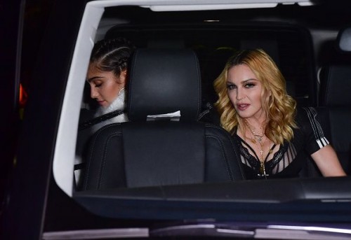 Madonna at the Alexander Wang Fashion Show, New York - 10 September 2016 - Pictures & Videos (14)