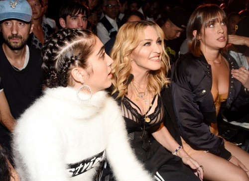 Madonna at the Alexander Wang Fashion Show, New York - 10 September 2016 - Pictures & Videos (17)