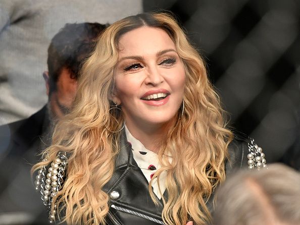 Madonna attends UFC 205 at Madison Square Garden, New York [12 November ...
