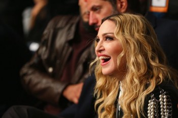 Madonna attends UFC 205 at Madison Square Garden, New York - 12 November 2016 (4)