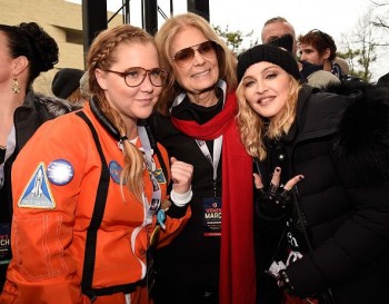 Madonna sings Express Yourself and Human Nature at Women's March on Washington Cher (4)