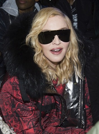 Madonna attends Philipp Plein fashion show, New York - 13 February 2017 (2) (4)