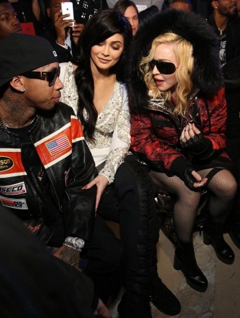 Madonna attends Philipp Plein fashion show, New York - 13 February 2017 (2) (8)