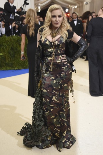 Madonna attends the Met Gala at the Metropolitan Museum of Art in New York - 1 May 2017