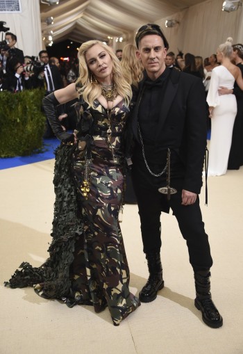 Madonna attends the Met Gala at the Metropolitan Museum of Art in New York - 1 May 2017