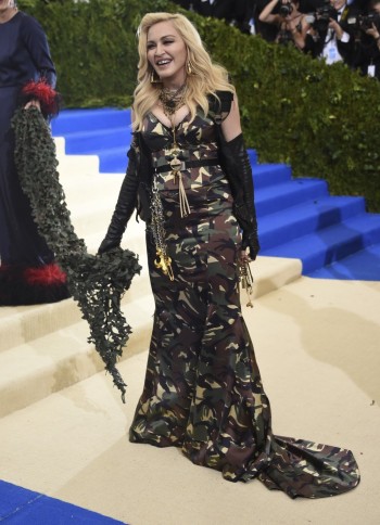 Madonna attends the Met Gala at the Metropolitan Museum of Art in New York - 1 May 2017