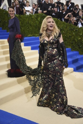 Madonna attends the Met Gala at the Metropolitan Museum of Art in New York - 1 May 2017