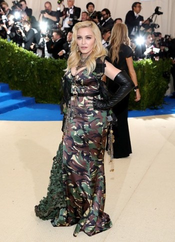 Madonna attends the Met Gala at the Metropolitan Museum of Art in New York - 1 May 2017