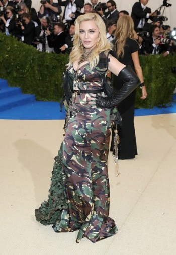 Madonna attends the Met Gala at the Metropolitan Museum of Art in New York - 1 May 2017