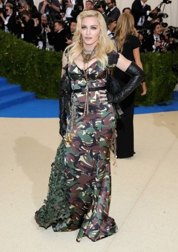 Madonna attends the Met Gala at the Metropolitan Museum of Art in New York - 1 May 2017