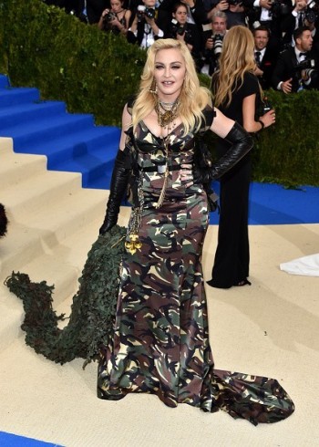 Madonna attends the Met Gala at the Metropolitan Museum of Art in New York - 1 May 2017